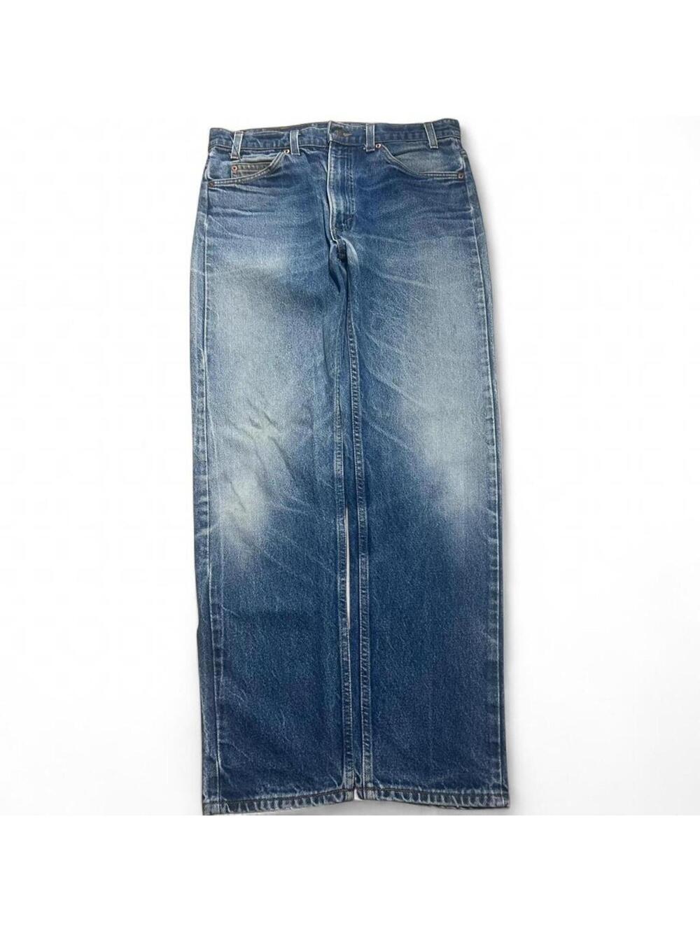 Vintage 90s Levi’s 505 Orange Tab Straight Jeans USA 34X30 (tagged 34X32)